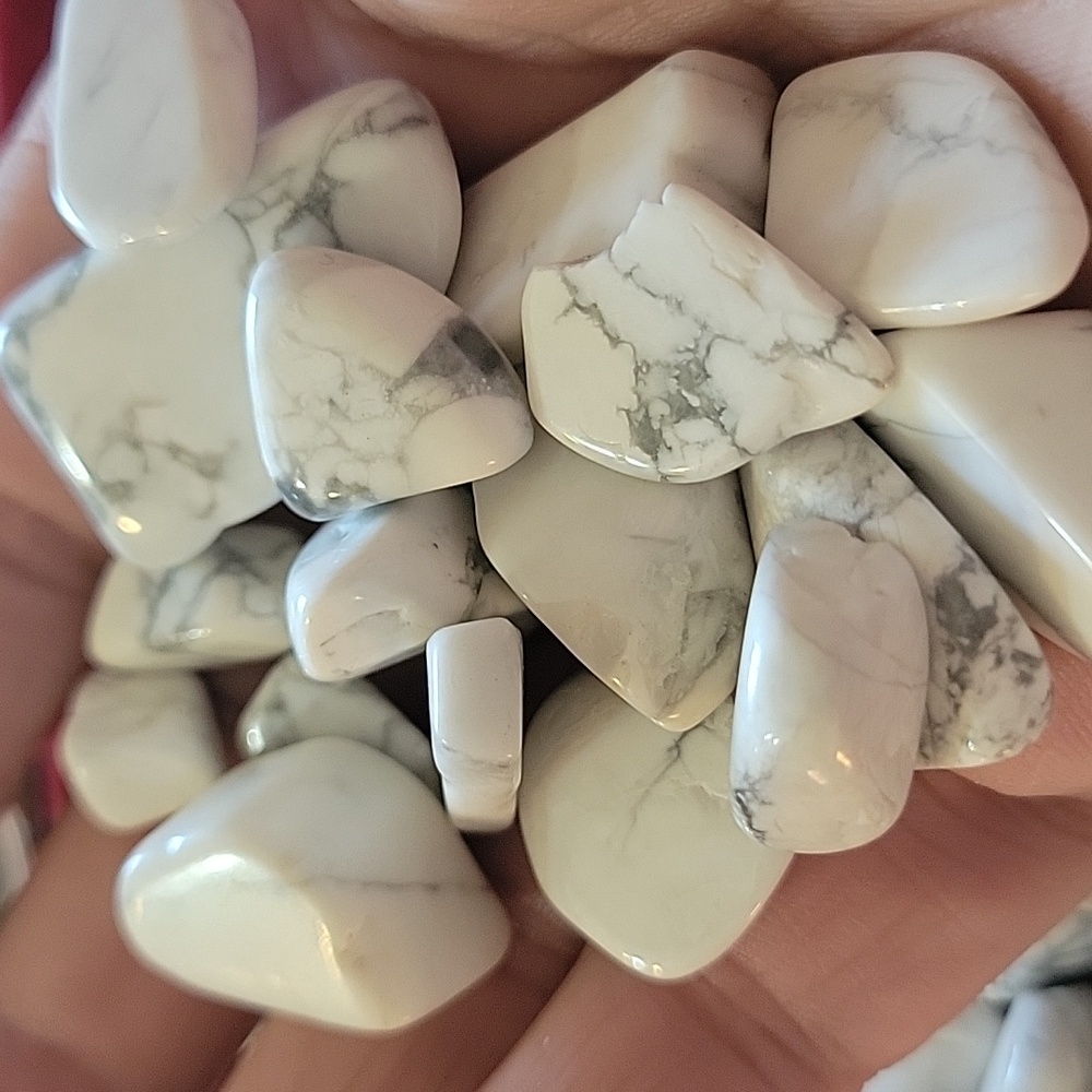 Howlite Tumbles ... One Cup - Picture 3 of 5